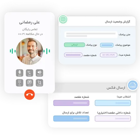 پشتیبانی از کانال‌های ارتباطی مختلف